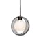 Besa Lighting Mana Pendant, Smoke, Bronze Finish, 1x9W LED 1JT-MANASM-LED-BR - alternate 1